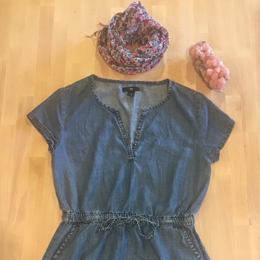 GAP - denim like mini dress